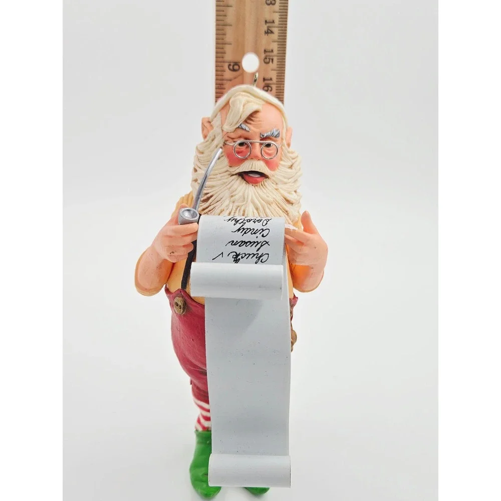 Hallmark Checking It Twice Special Edition Santa Claus Christmas Ornament NIB